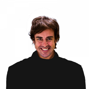 Fernando Alonso portrét