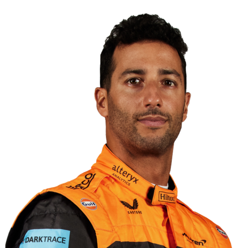 Portrét pilota Daniel Ricciardo